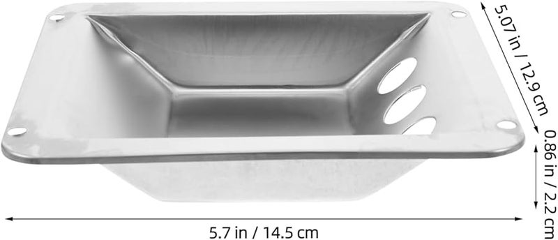 Commercial Reusable Metal Ashtray For Outdoor Trash Cans Wear Resistant Easy Clean - Image 2